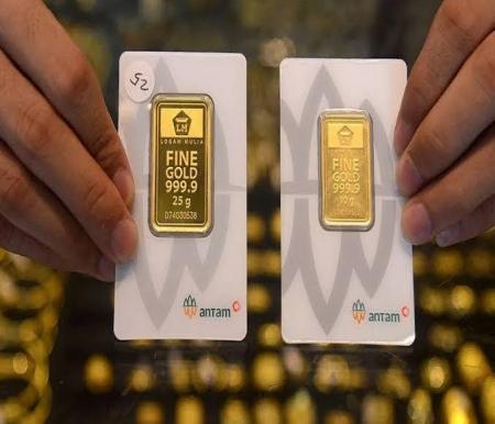Harga emas 1 gram di Pekanbaru melonjak hari ini (foto/int)